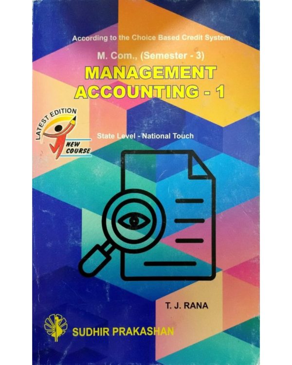 Management Accounting-1 M.com Sem 3 - English Medium